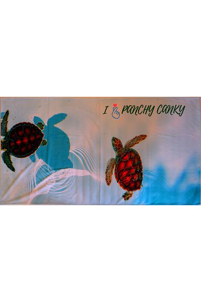PANCHY CANKY Πετσέτα θαλάσσης με ψηφιακή εκτύπωση