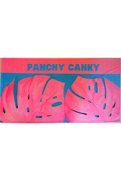 PANCHY CANKY Πετσέτα θαλάσσης με ψηφιακή εκτύπωση