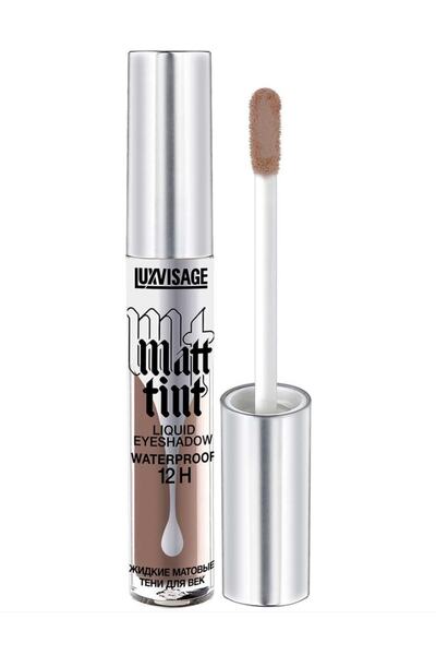 LUXVISAGE COSMETICS TURKEY Sıvı Far Matt Tint Waterproof Matte Liquid Eyeshadows Nude 109 Soft Brown