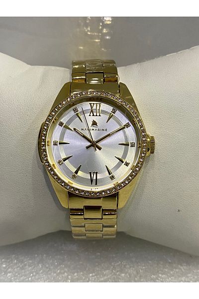 Navimarine Gold Stone Women's Wristwatch 36 Mm