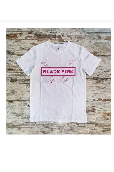 GC GÖKHAN CLUB Μπλουζάκι Unisex με στάμπα μαύρο ροζ υπογραφή