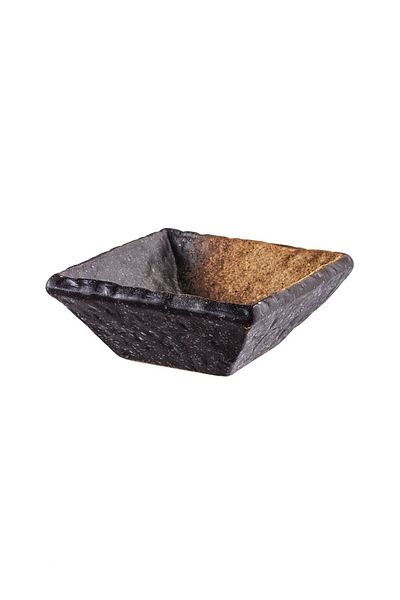 İkram Dünyası Newyork Minimal Square Sauce Bowl, Jam Bowl, Snack Bowl 3 Pieces 7*7 Cm