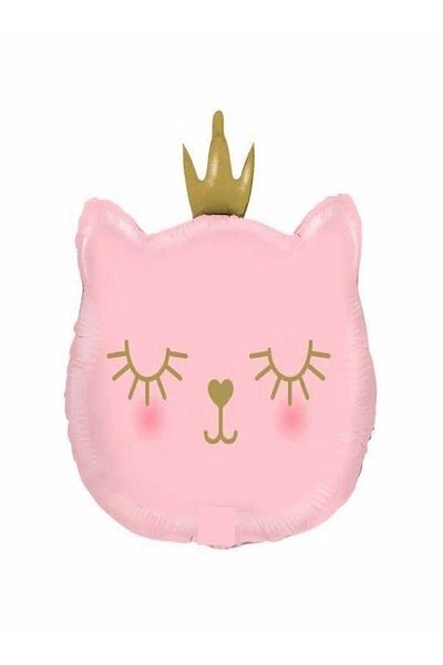 DÜVENCİ TİCARET Cat Pink Foil Balloon