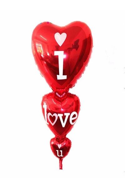 DÜVENCİ TİCARET Vertical Heart I Love U