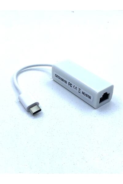 DESTE ELEKTRONİK Usb 3.1 Type C To Type-c Ethernet Internet Çevirici Kablo (TAK ÇALIŞTIR)