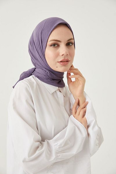 FRESCO SCARFS Γυναικείο μαντήλι Hijab Bamboo Kraş*