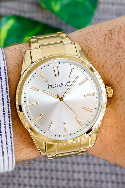 Ferrucci Men's Wristwatch and Bracelet 194236