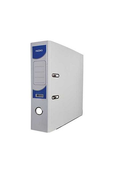 Noki 12 White Large Plastic Folders