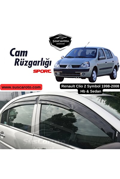 ŞüsCarOto Aksesuar Renault Clio 2 Symbol Hb&sedan 1998-2008 Uyumlu Mugen Cam ...
