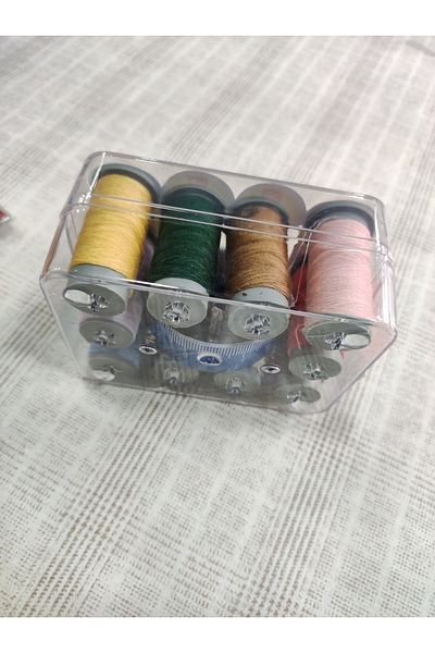 Fİ HOME Sewing Thread Set 10 Piece Mixed Color Needle Thread Set