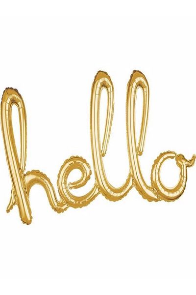 DÜVENCİ TİCARET Hello United Foil Balloon