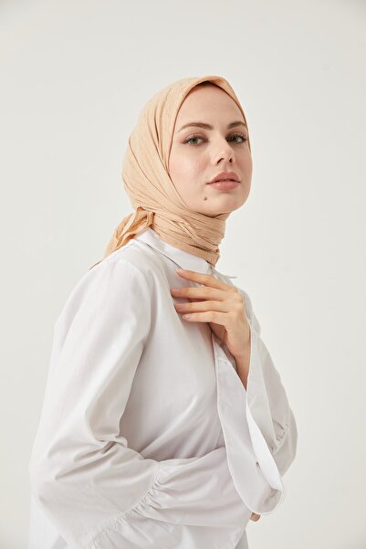 FRESCO SCARFS Γυναικείο μαντήλι Hijab Bamboo Kraş*κρέμα