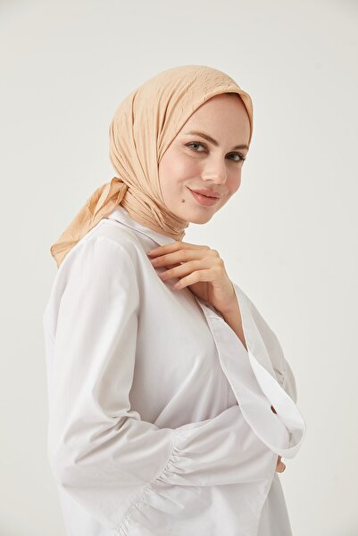 FRESCO SCARFS Γυναικείο μαντήλι Hijab Bamboo Kraş*κρέμα