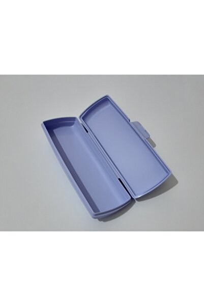 renkli çiçekler Kalemlik Plastik Dikdörtgen Kalem Kutusu