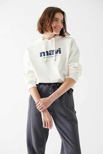 Mavi Γυναικείο Φούτερ 168334-81964 - Λευκό