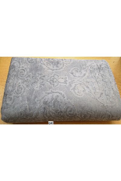 Evren Ev Tekstil Velvet Printed Non-Slip Sofa and Sofa Bed Cover 180*210 Cm
