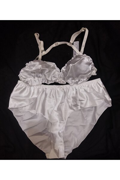 Miorre Dolgusuz Saten Bralet Takım