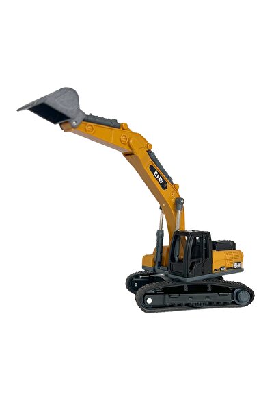 UDATOYS Paletli Kepçe Ekskavatör Hareketli Hidrolik Iş Makinası Oyuncak