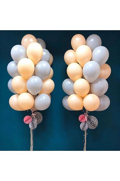 Mini Parti Düvenci Ticaret Macaron Balloon Bouquet 20 Pieces