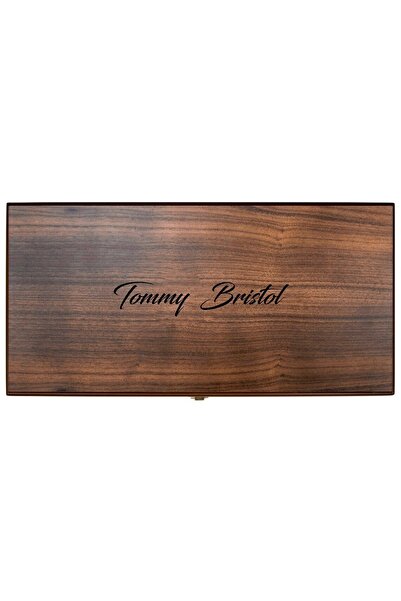 megame Kişiye Özel Ahşap Tavla, Lüks Kaliteli Kalın Kasalı Tavla, Babalar Gün...