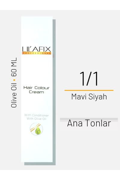Lilafix Saç Boyası No 1/1 Mavi Siyah 60ml