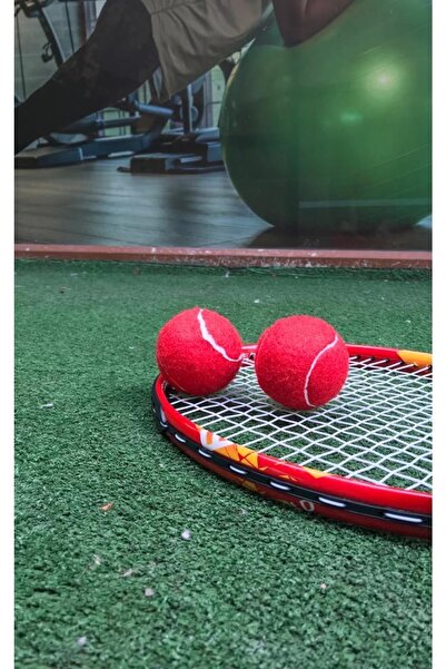 Werkon 2 Adet Antrenman Tenis Topu Kırmızı