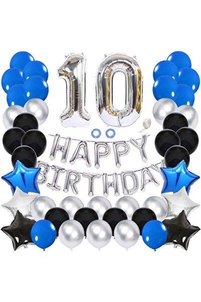 DÜVENCİ TİCARET مجموعة بالونات عيد ميلاد سعيد