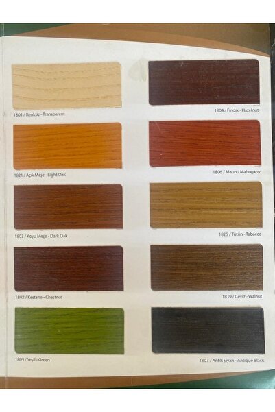 gen Aqua Vistawood Su Bazlı Dış Cephe Ahşap Verniği