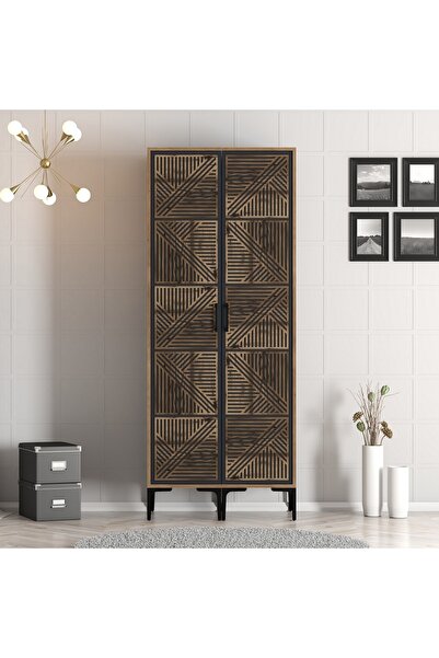 Variant Mobilya Kumsal 2 Kapılı Gardrop Pp - Antrasit