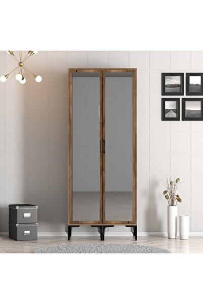 Variant Mobilya Kumsal 2 Kapılı Gardrop Rr - Ceviz