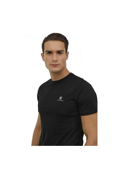 lumberjack T-shirt M-ct102 Bsc 3fx - Μαύρο - L - St06063-black-l