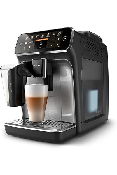 Philips Ep4346 1200 W Tam Otomatik Espresso Makinesi, 1.8 L Kapasite, Zamanlayıcı, Mat Siyah