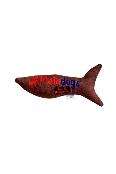 MATATABİ CATS Mata Dogs Jr Fish Sesli, Kumaş Nakışlı Balık Şeklinde Köpek Oyu...