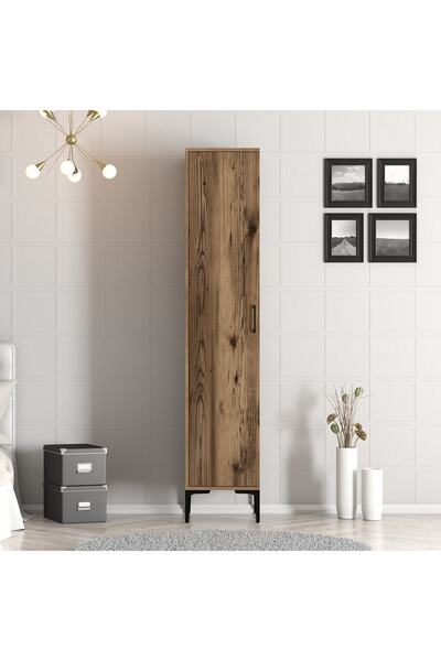 Variant Mobilya Kumsal 1 Kapılı Gardrop S - Ceviz