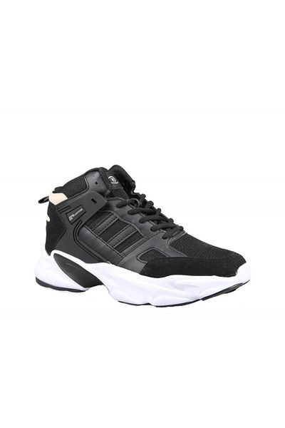 M.P. Mp 231-1014 Basket Black-white Men's Sneakers