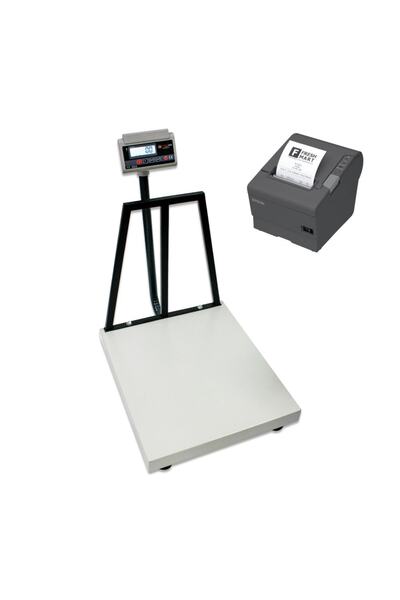YILDIRIM TARTI Yıldırım 300 Kg 50x60 Cm Fiş Yazıcılı Baskül / Printerlı Kantar