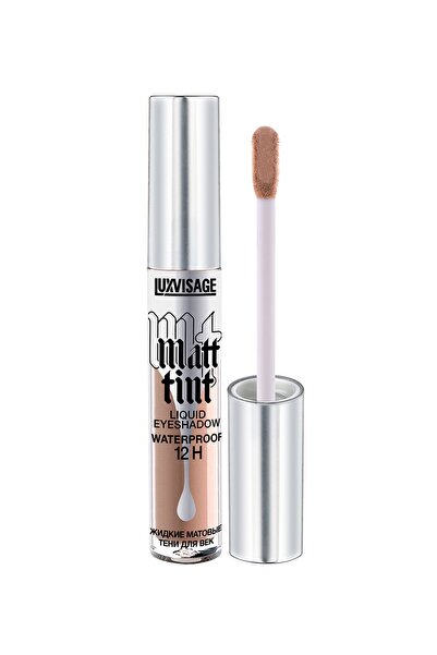 LUXVISAGE COSMETICS Sıvı Far Matt Tint Waterproof Matte Liquid Eyeshadows Nud...