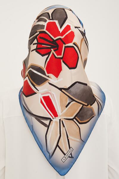 Armine Μεταξωτό κασκόλ 2023/24 Άνοιξη Καλοκαιρινή σεζόν 8962d01 05 -sura Silk