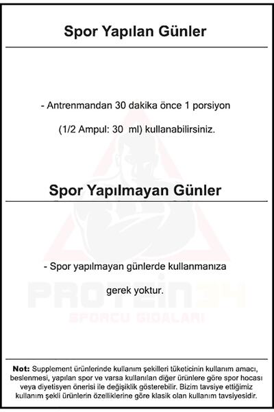 Bigjoy Sports Predator Shot 60 ml X 20 Ampul Güç Performans