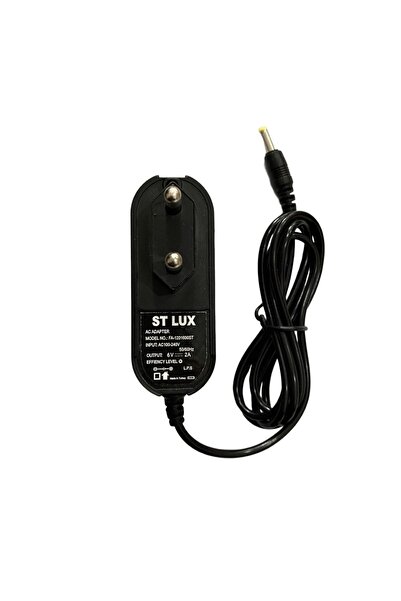 OZSUADAPTOR 6v Tansiyon Aleti Adaptörü Omron Ile Uyumlu 6 Volt 4x1,7 Soket Jack