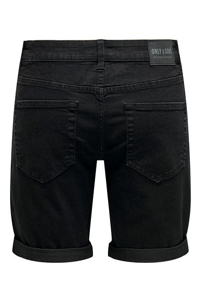 Only & Sons Only&sons Ανδρικό τζιν σορτς Onsply Black 4328 Σορτς 22024328