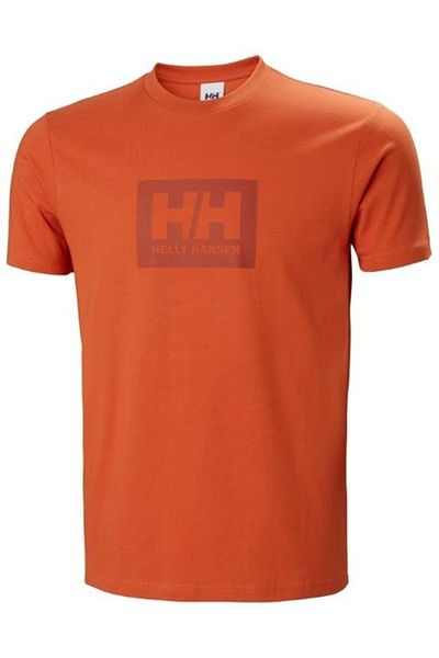 Helly Hansen Ανδρικό T-shirt Hh Box T - Terracotta
