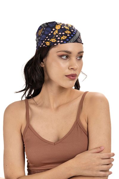 Sarar Women's Silk Patterned Scarf-Bandana / Gift Packed