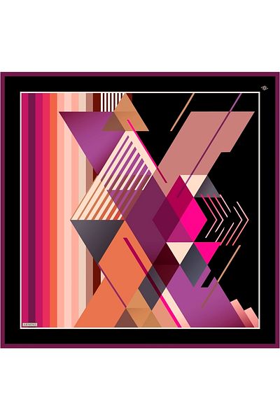 Armine 2023/24 Spring and Summer Season Sura Silk Scarf - 8915d01 01
