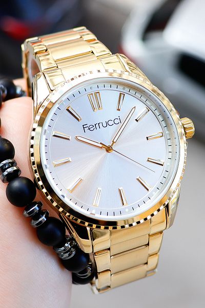 Ferrucci Men's Wristwatch and Bracelet 194236