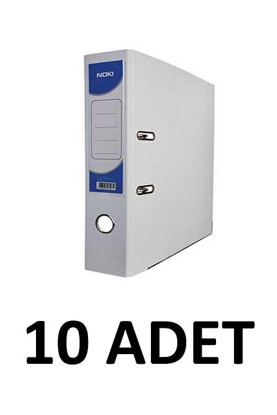 Noki 10 White Large Plastic Folders