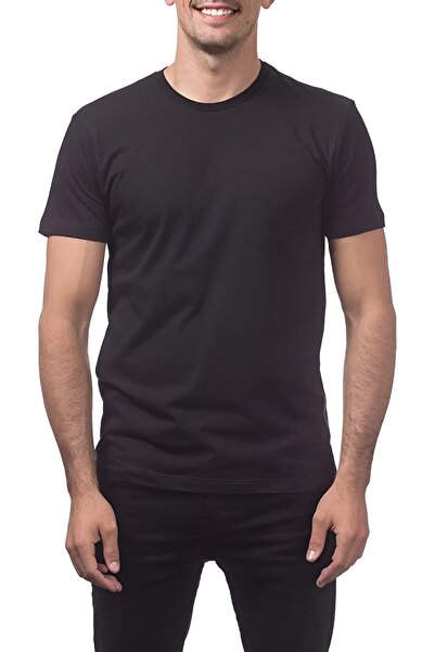Erkek Slim Fit Dar Kesim Bisiklet Yaka %100 Pamuk Günlük Kısa Kol T-shirt