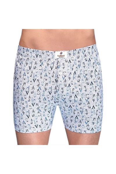 ÇamaşırcımShop Συσκευασία 3 ανδρικών μπόξερ 100% βαμβακερά με μικτά σχέδια