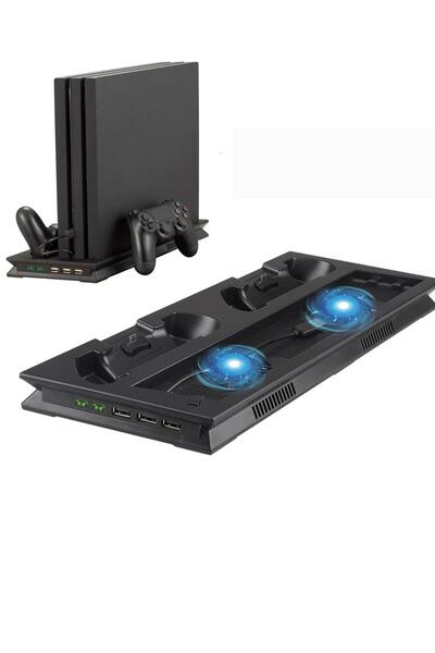 OBRAX Ps4 Pro Joystick Kol Şarjlı Multifonksiyonel Fanlı Dikey Stand