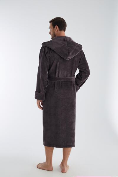 Nuşa Ανδρικό μπουρνούζι από βαμβακερό μπαμπού Triga Curl Racing Speed